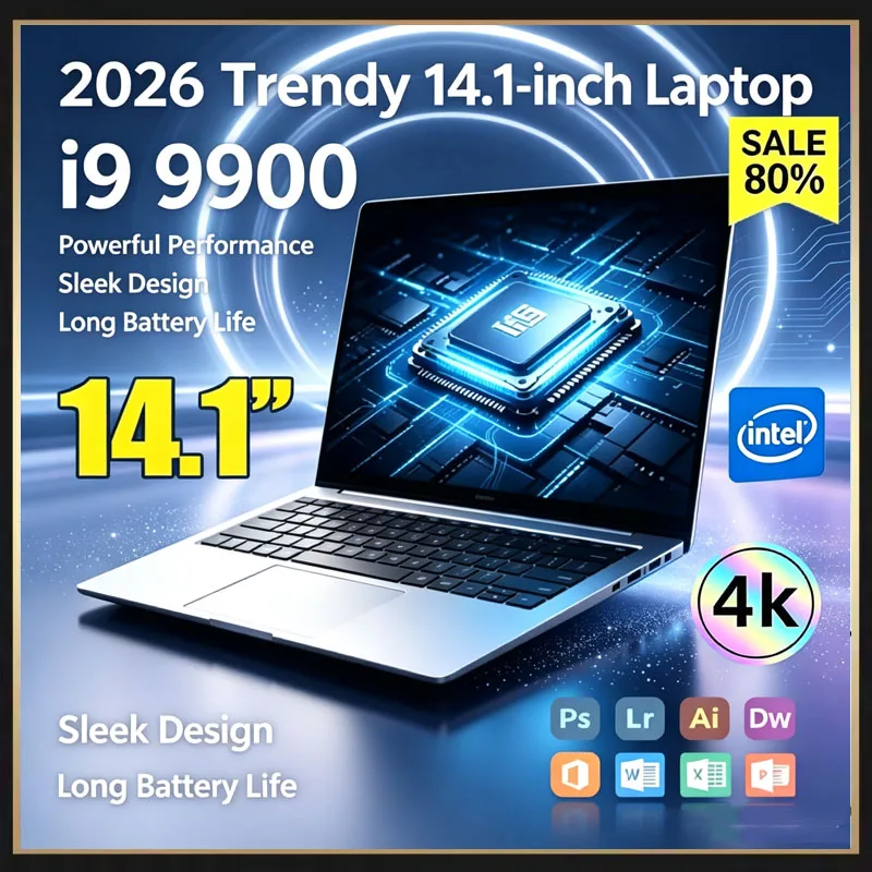 Ssd 2Tb - Laptop PC Ultra Sottile da 14,1