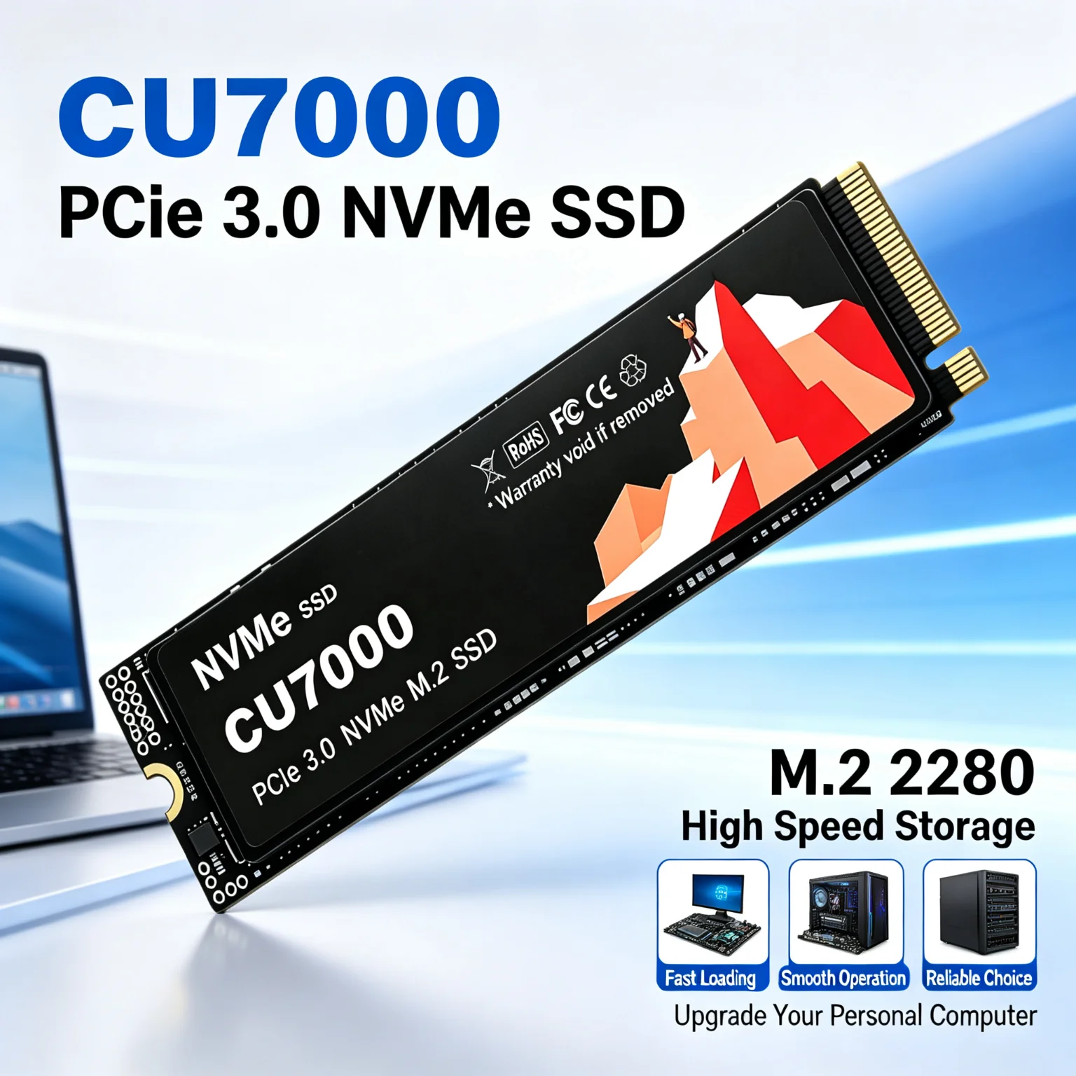 SSD CU7000 M.2 NVMe Unità a St - Ssd 500Gb recensione e prezzo