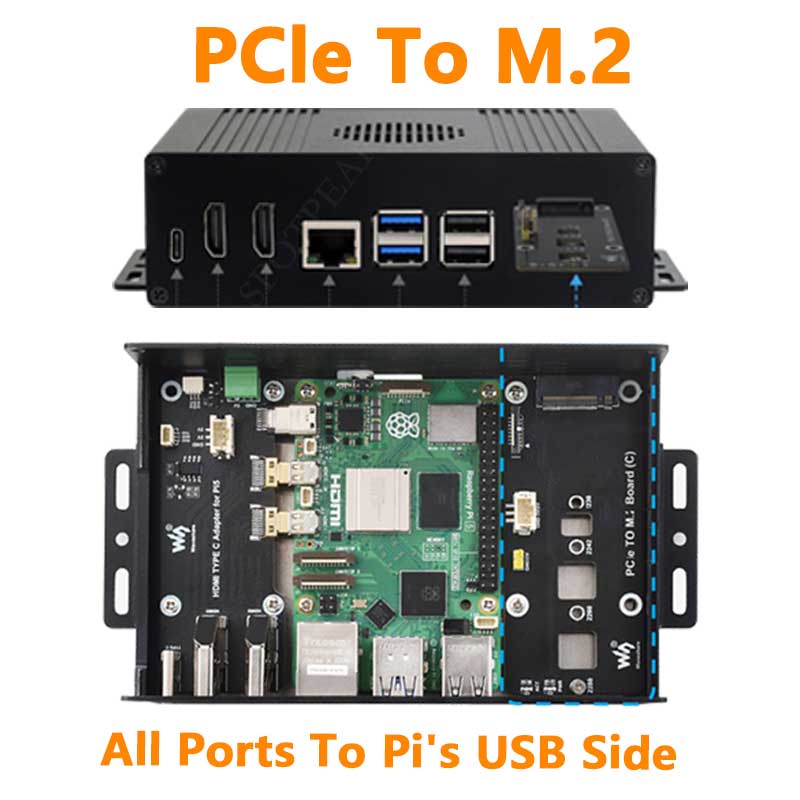 Raspberry Pi 5 Box Case Kit-C  - Nvme Ssd recensione e prezzo