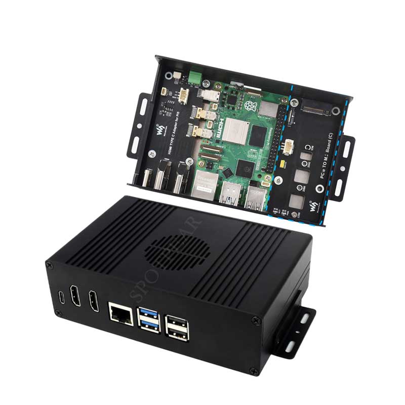 Raspberry Pi 5 Box Case Kit-C  - Nvme Ssd recensione e prezzo